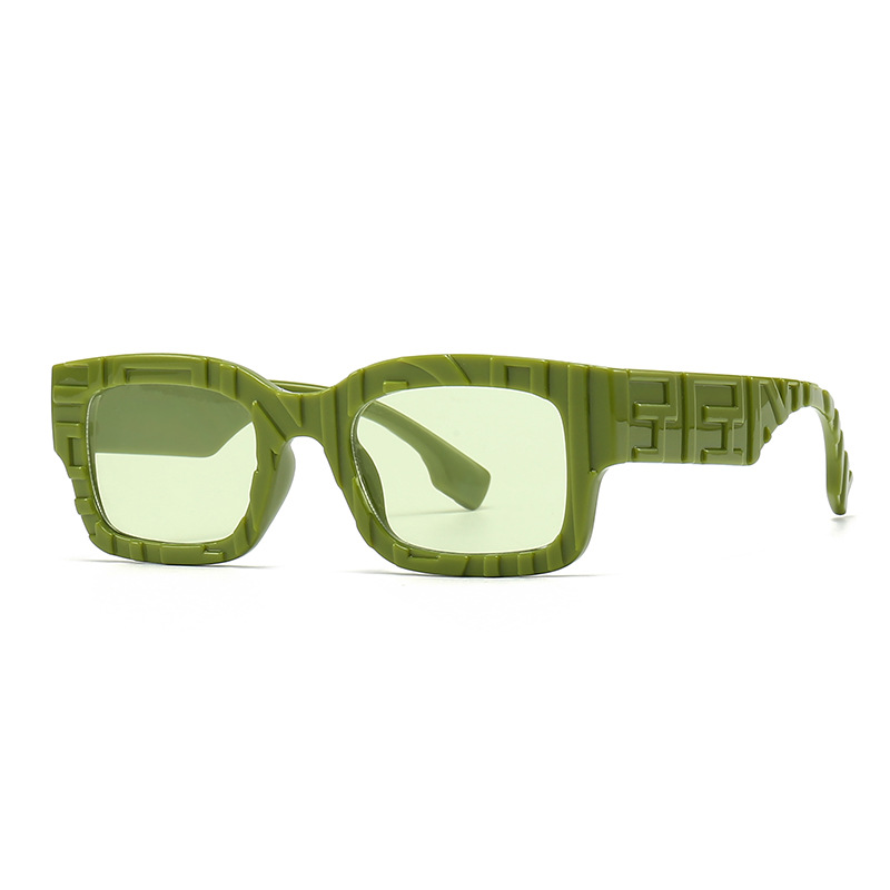 European and American sunglasses ins fashion square sunglasses men's large frame sunglasses women's sunglasses 103_voghion.com