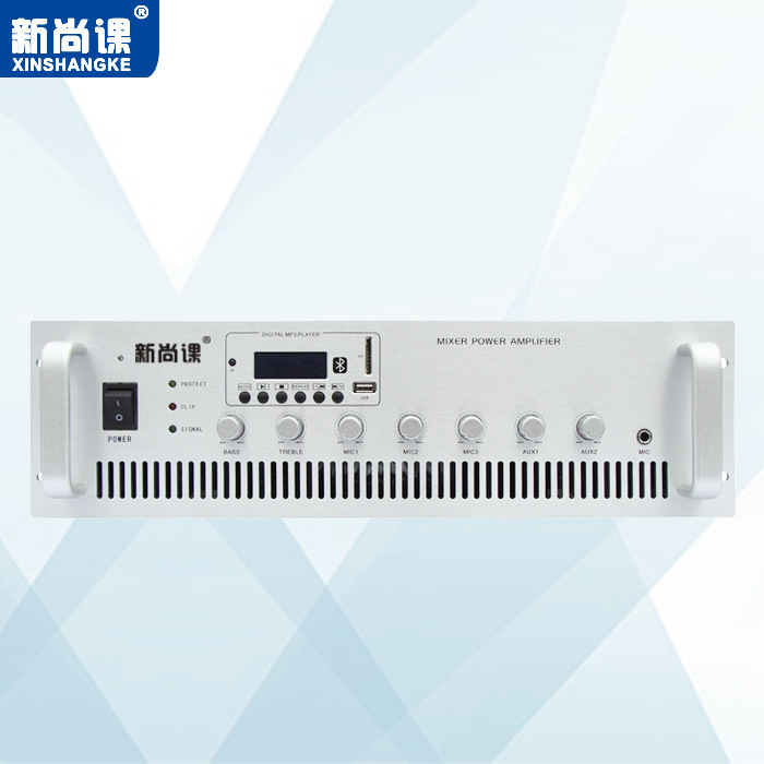 Máquina de ingeniería sin envío amplificador de potencia de voltaje fijo amplificador de potencia de alta potencia de radiodifusión pública de fondo de música de radiodifusión contra incendios