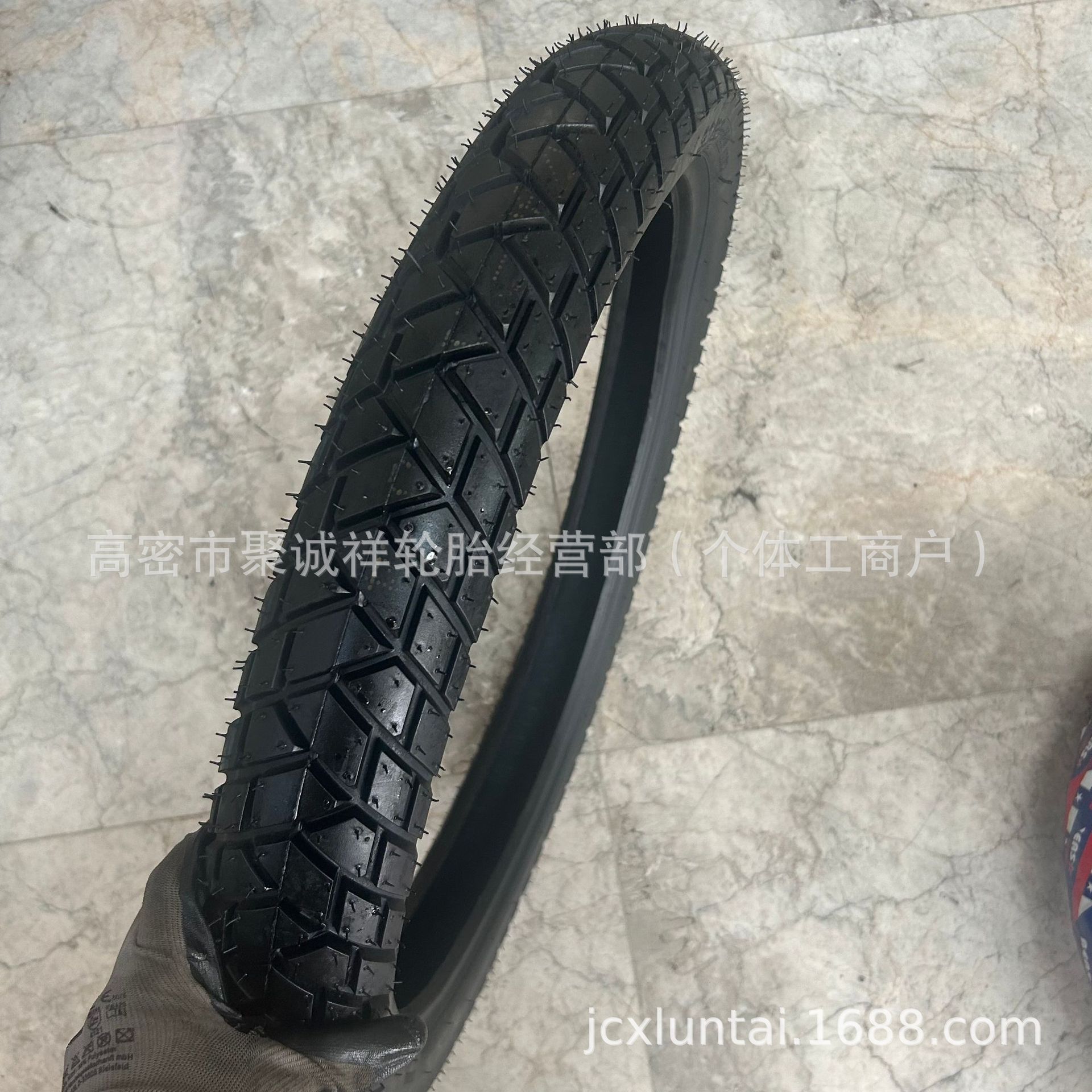 Motorcycle tire outer tire 90/90-21 pattern SS-080-1 all-terrain pattern, wear-resistant and anti-slip