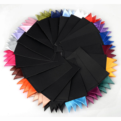 Disassembly-free design polyester formal business square scarf wholesale fashion casual new wedding groom male scarf