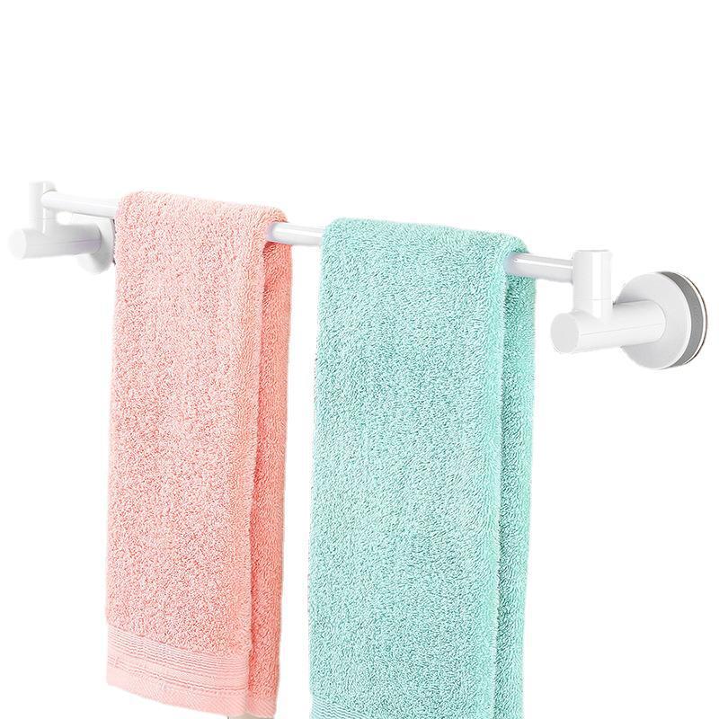Sola barra toallero ponche libre de baño Baño ventosa toallero Barra de toalla Nordic simple creativo rack de almacenamiento image 5