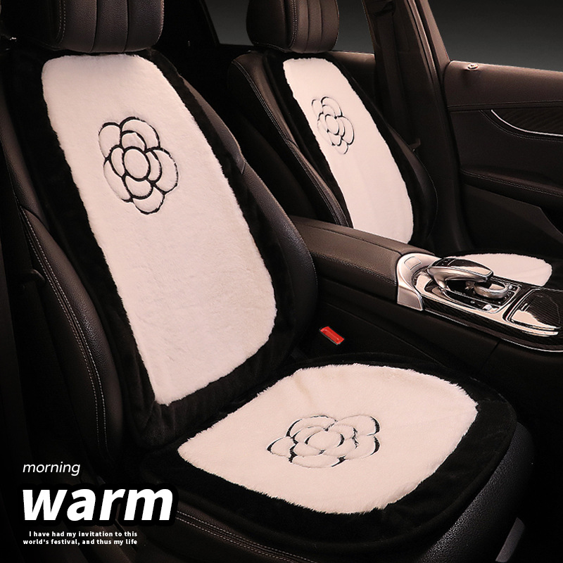 (2개) 긴 벨벳 겨울 따뜻한 카시트 쿠션 CHANGAN CS15 CS35 CS55PLUS CS75 PLUS