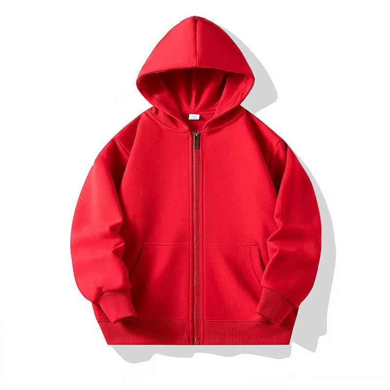 Демисезонная детская кофта на молнии с капюшоном, толстовка oversize, одежда для детей