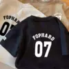 Black, double-sided, Korean style, with short sleeve