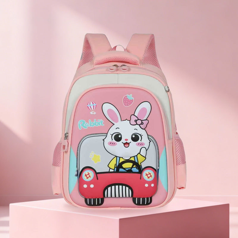 Jardín de infantes mochila para niños y niñas nueva encantadora princesa de dibujos animados mochila de hombro mochila ligera bolsas de bocadillos