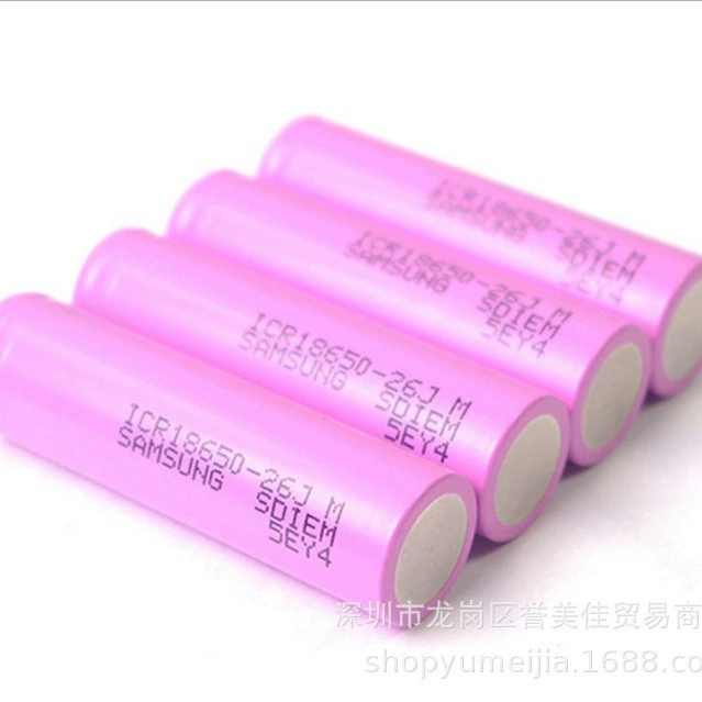 Оригинальная батарея Samsung 26JM18650 литий 2600mAh емкость 18650 3.7V источник энергии хранения типа