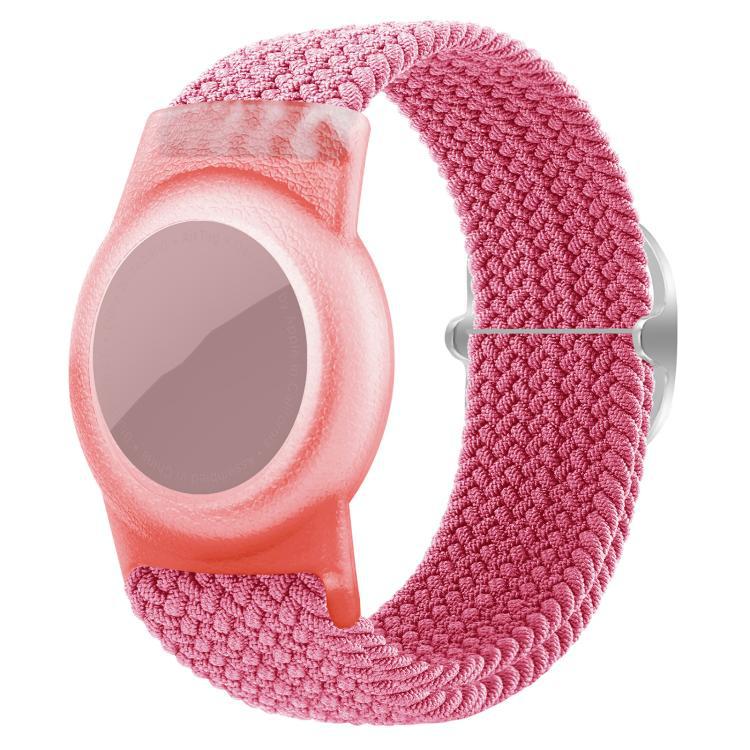 Aplicable a Apple AirTag Cover Nylon ajustable Bracelet Wear Protector Tracker