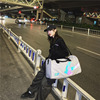 Fashionable trend travel bag, handheld shoulder bag for training, sports bag