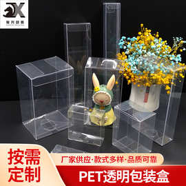 定制长方形PET透明包装盒PVC/PP透明塑料折盒雪糕盒胶盒