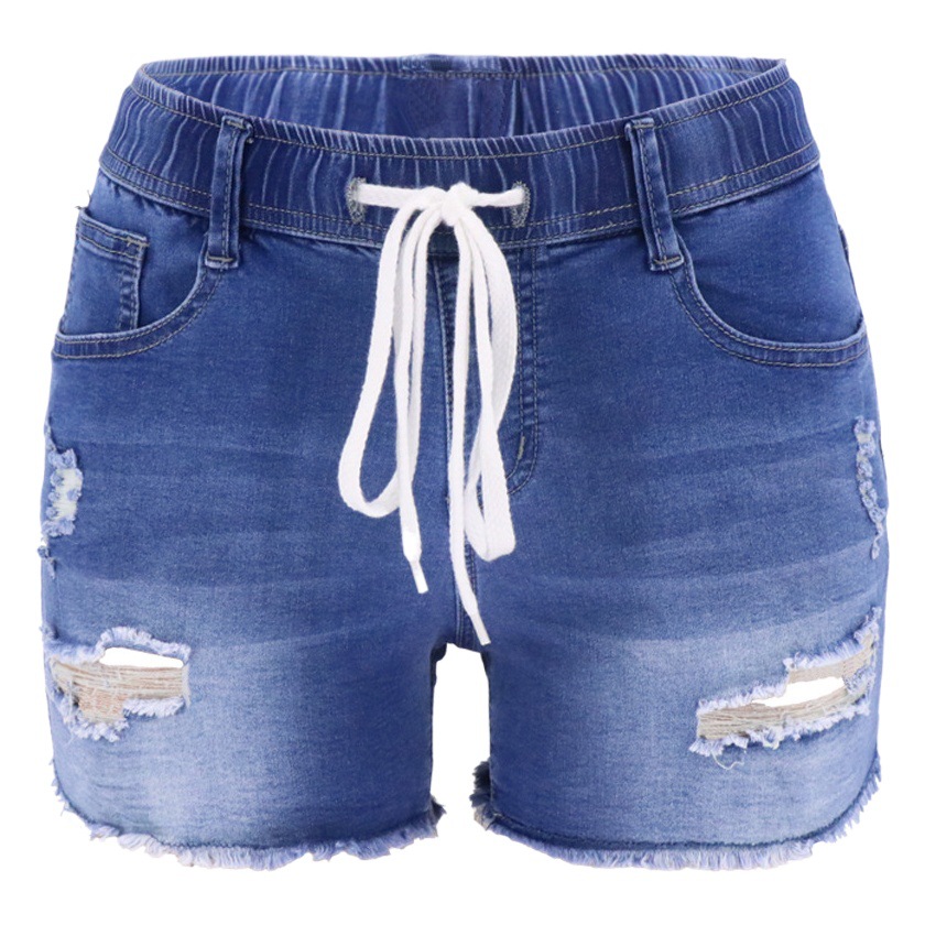 Novedades de verano 2025, fabricante de jeans para mujer, disponibles ahora en Amazon y eBay, elásticos, con cordón, de talle alto, ajustados, rotos y lavados.