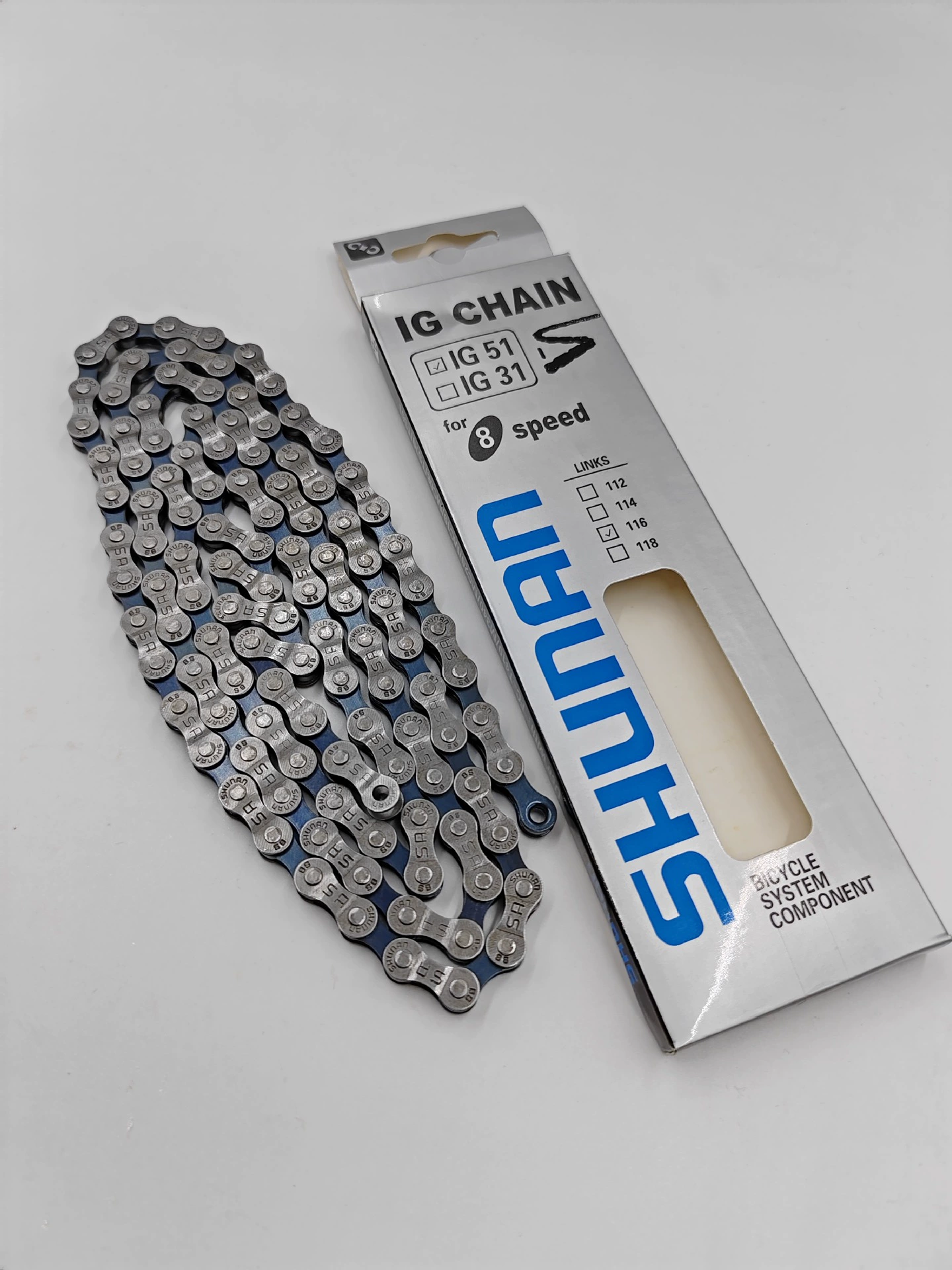 Shunan горный велосипед цепь с переменной скоростью в штучной упаковке 116 секций 8 скоростей велосипедная цепь дорожный велосипед 24 скоростные цепи