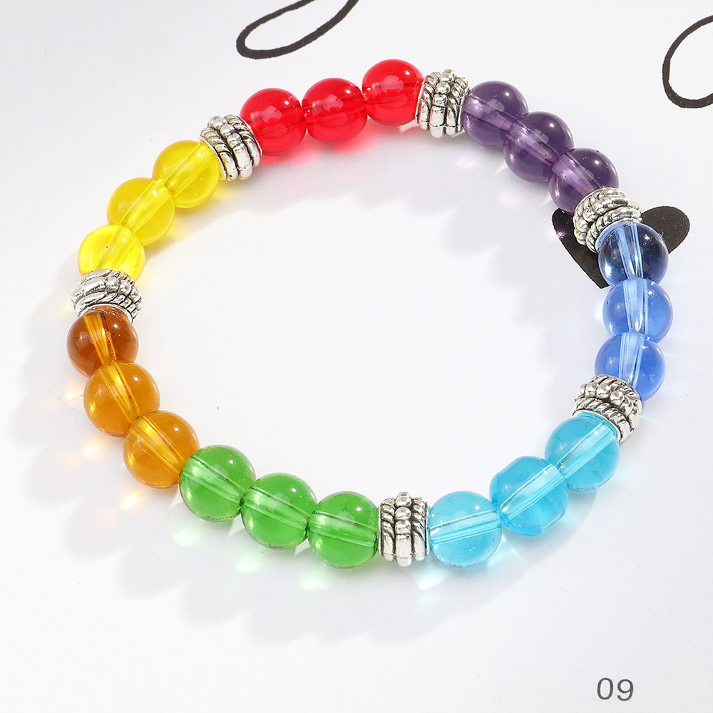 Korean fashion colorful beads braceletpicture2