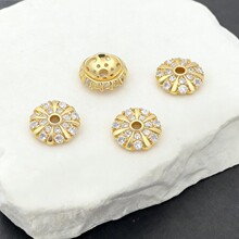 �T�~���Ļ��U�ջ���΢��ʯ��Ƭ18K��ɫDIY�ִ�����ϻ�ñ���