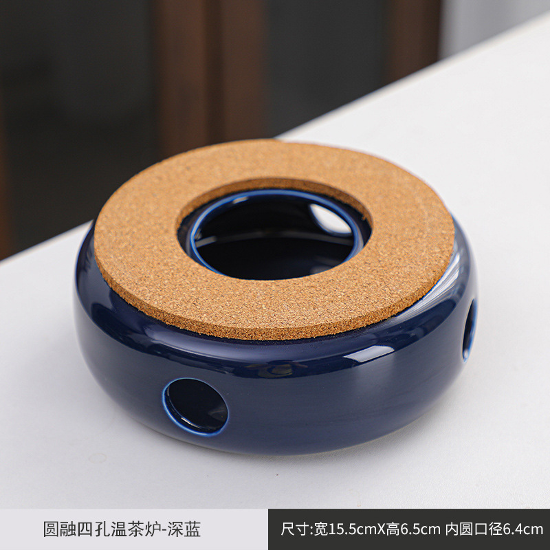Directo de fábrica de té de la vela calentador de cerámica de la preservación del calor del hogar calefacción calentador de té restaurante Hotel calentador de té