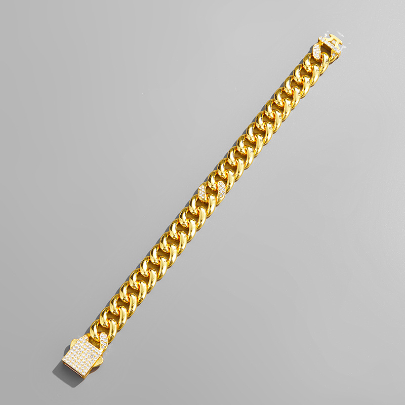 Cuban Chain Necklace For Men - Personalized Punk Hip Hop Style_voghion.com