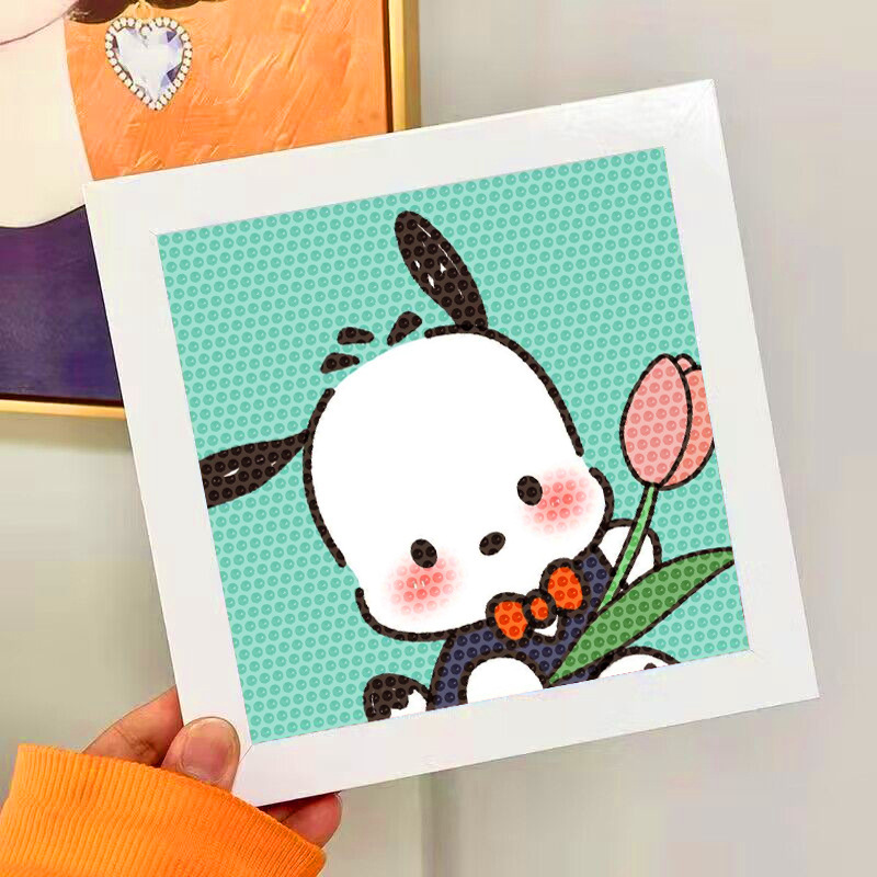Nuevo dibujo de diamante infantil de labu diy pegatinas de diamante con marcos de fotos hechas a mano diy puzzle pegatinas de mampostería image 142