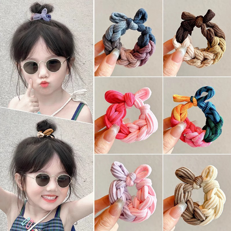 Corea del Sur de alta elasticidad y duradera cuerda de cabeza para mujeres correa de cabello de cola de caballo alta cuerda de cabello 2024 nuevo anillo de cabello de alta gama para adultos