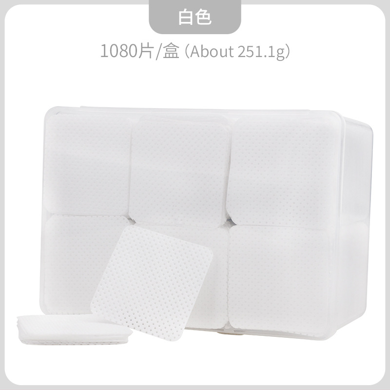 Botella de pegamento para pestañas tela de limpieza de manicuras mágica limpieza de algodón sin cabello limpieza de botella de pegamento limpia de uñas