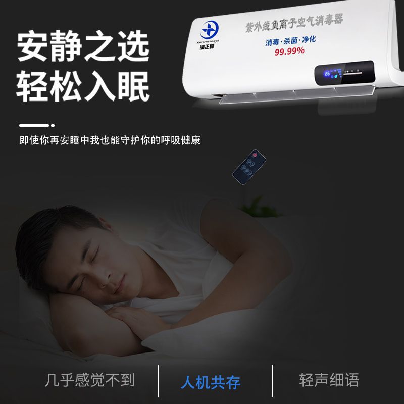 desinfectante de aire médico UV anión ozono fotocatalizador esterilización desinfectante de formaldehído clínica doméstica