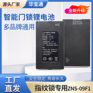 Smart Door Lock Battery Zns-09F1 Fingerprint Lock Special Lithium Battery Large Capacity Battery Accessories Factory Customization