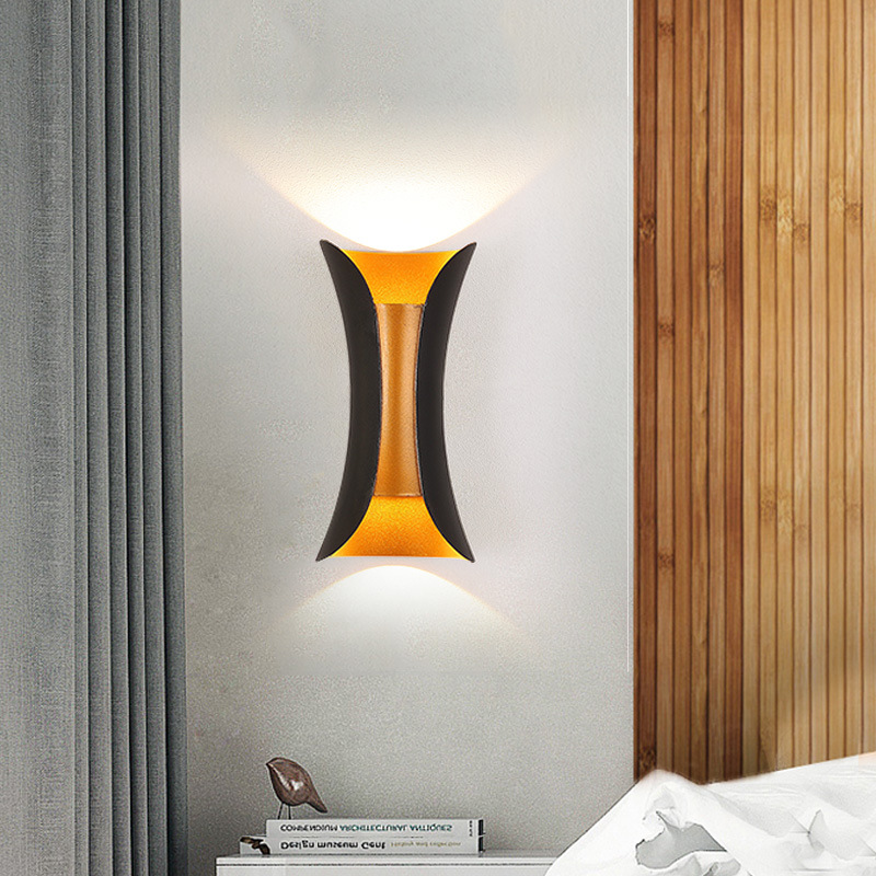 Outdoor Wall Lamp LEDModern Exterior Wall Lamp Hotel Aisle Wall Lamp Column Lamp Villa Door Up And Down Wall Lamp