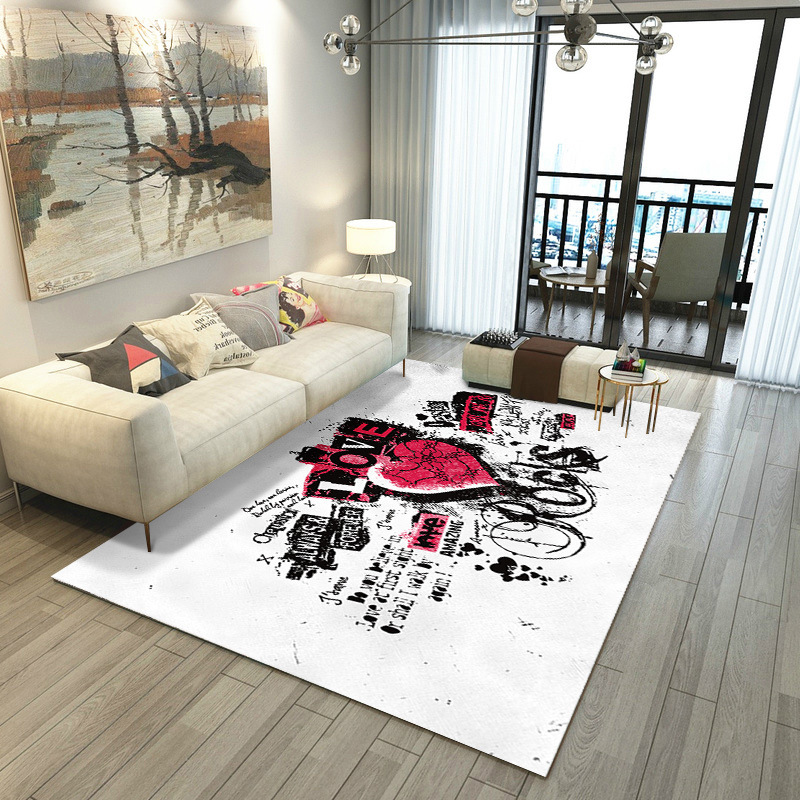 水晶绒地毯,卧室地毯,满铺地垫,装饰地毯