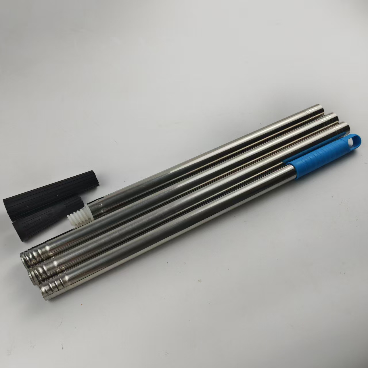 Cepillo de rodillo, varilla telescópica, varilla de extensión empalmada, marco de arena desmontable, varilla telescópica universal, fácil de transportar, varilla de extensión