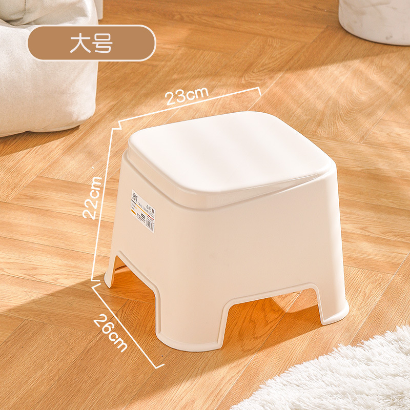 小さいベンチの子供の日本式の家庭用の低い腰掛けのプラスチックの客間は靴の腰掛けの浴室の風呂の腰掛けを交換して小さい腰掛けを卸売りします。|undefined