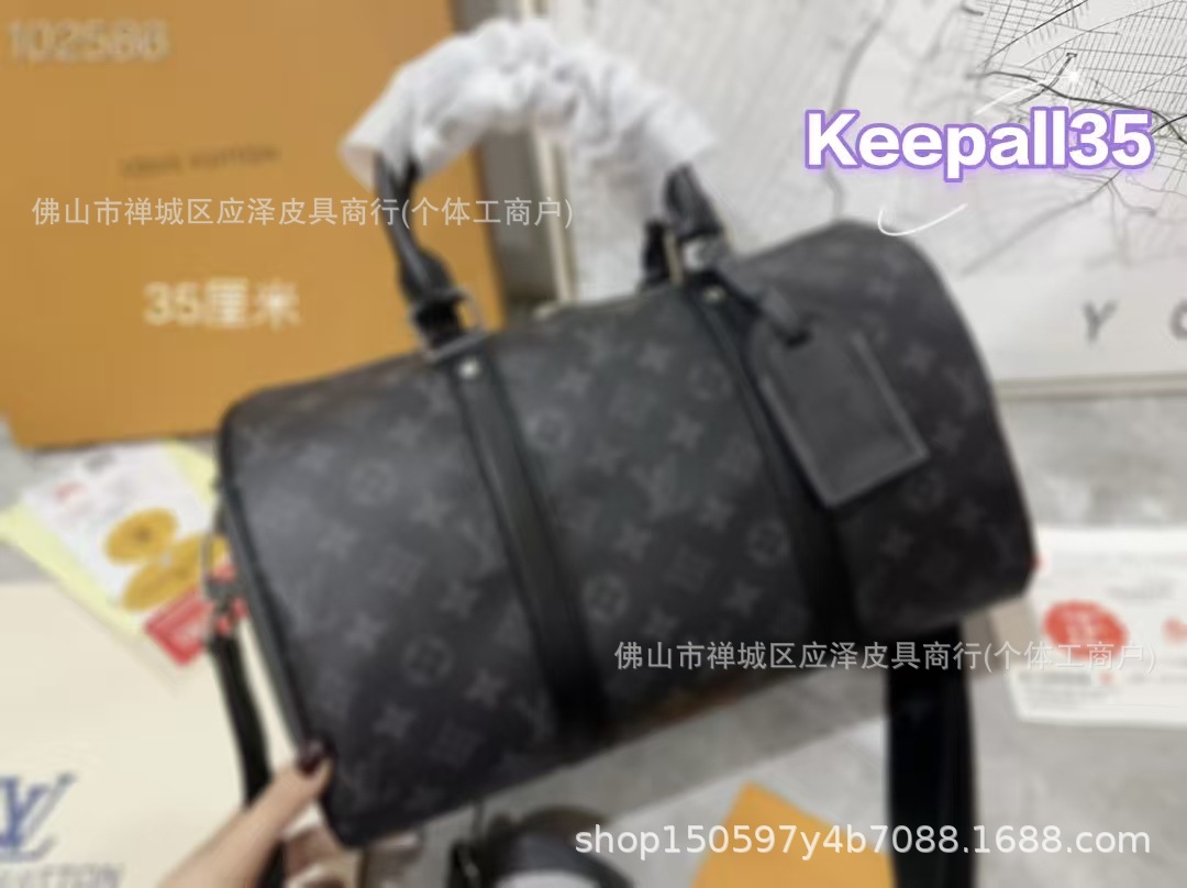 Nueva serie de flores negras samurai negro keepall bolso de cadena cartero bolso de caja bolso de hombro bolso de viaje para hombres