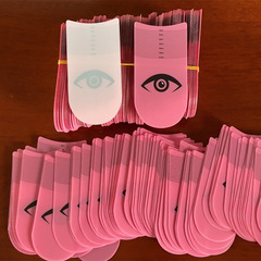 Eyelash measuring ruler grafted eyelash measuring ruler eyelash ruler measuring tool eyelash pregnancy eyelash assistant ruler
