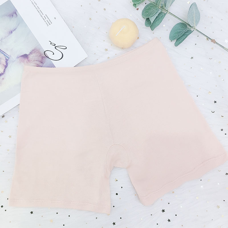 Pantalones de seguridad de niña modal al por mayor de fábrica cómodos calzoncillos Boxer de fibra de bambú transpirable anti-Exposición para mujer