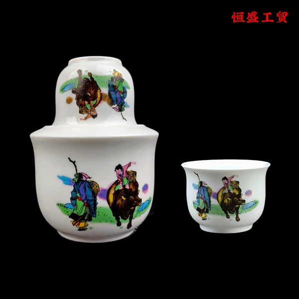 [温酒酒具-牧童（三两）+1杯]