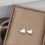 韩国桃心爱心简约耳钉