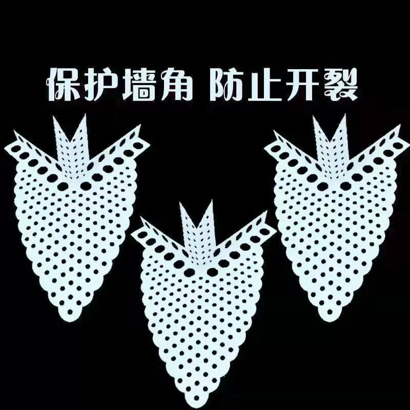 Гипсокартон Предотвращение трещин треугольник Пряжка пластиковый угловой Топ Новый угол треугольник вилка пластиковая треугольная пряжка