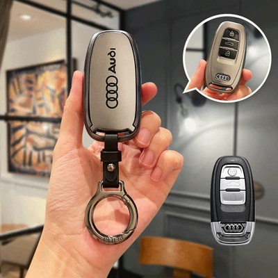 Car key bag — for Audi A6L Key Cover - type-c-key-cover-portable-hanging-buckle