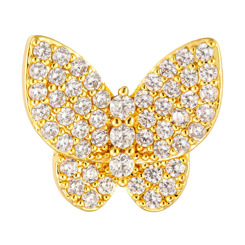 Colgante de cobre micro incrustado Gufasha oro goteo de aceite perlas de transferencia DiDi con perlas de acessorios de perlas huecas fábrica de perlas al por mayor