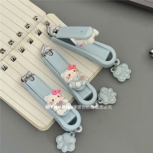Cartoon Kitty Cat Nail Clipper Nail Clipper High Beauty Value Cute Portable Student Home small size Nail Clipper for Women