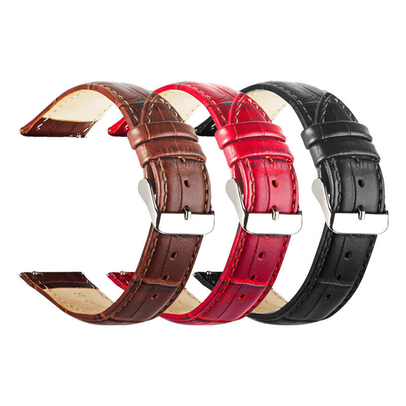 For sunsung Galaxy watch Active leather watch strap Samsung S3 strap manufacturers