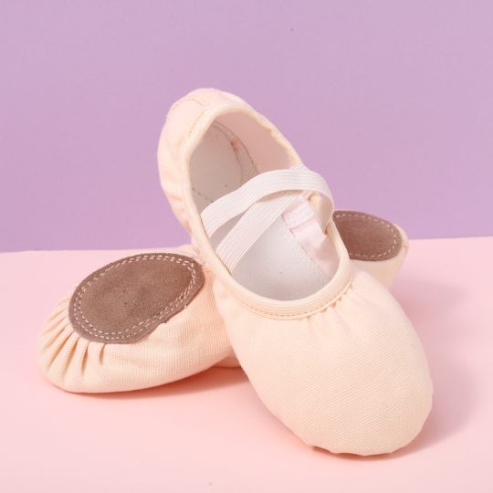 Children's Canvas Soft Sole Dancing Shoes Gymnastics Practice Yoga Cat's Claw Dancing Shoes Children's Ballet Shoes Latin Children's Shoes