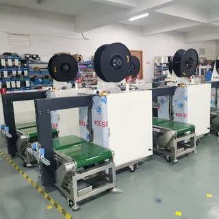 制盐行业用侧捆打包机 纤维模块打包用侧打式捆包机