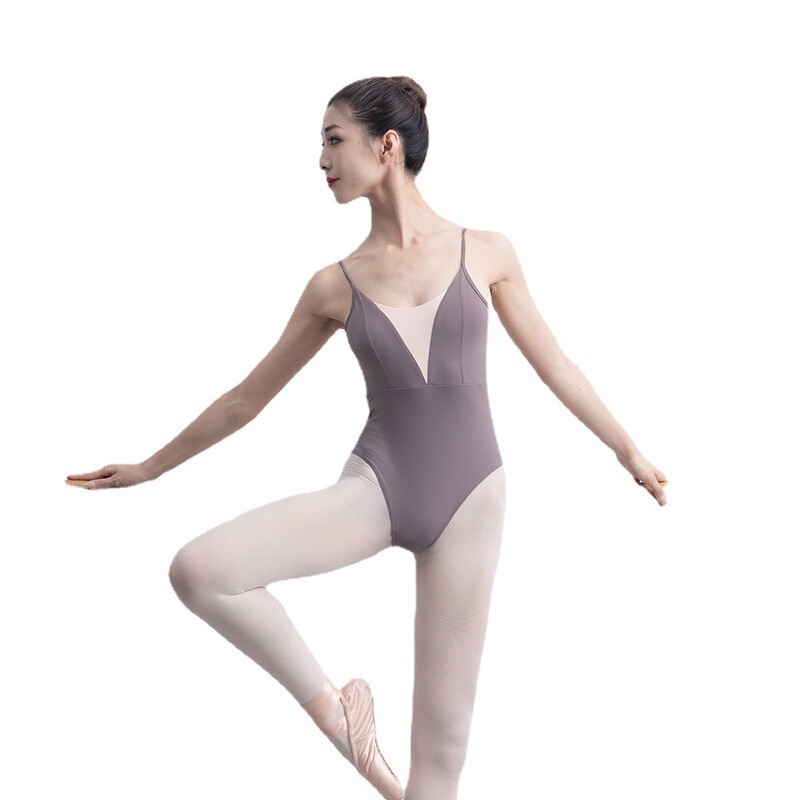 バレエのダンス服の成人の女性の夏のストラップは色を合わせて背を落とします。|undefined