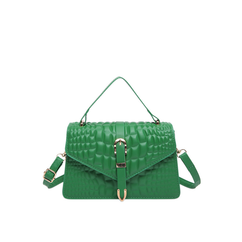 Bolso popular de cocodrilo de este año, bolso de mujer, verano 2024 nuevo bolso de mano, bolso casual simple, mochila