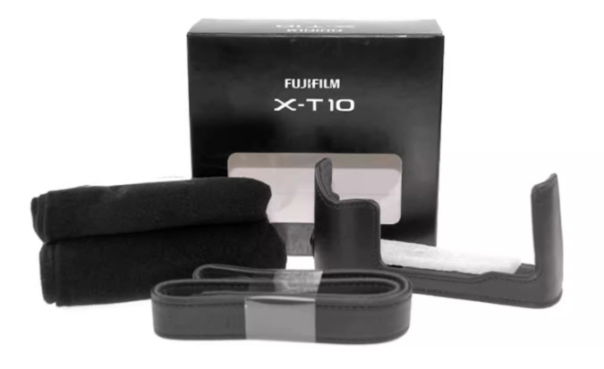 (2개) 스팟 적용 가능한 후지 BLC-XT10 오리지널 가죽 가방 XT30II 카메라 가방 XT10/XT20 가죽 케이스