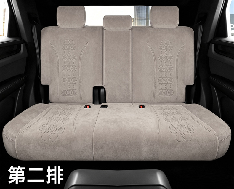 New Model Byd Tang Dmi Ev Seven-Seater Breathable Rams Saddle Cushion Car Seat Cover for Special Vehicles