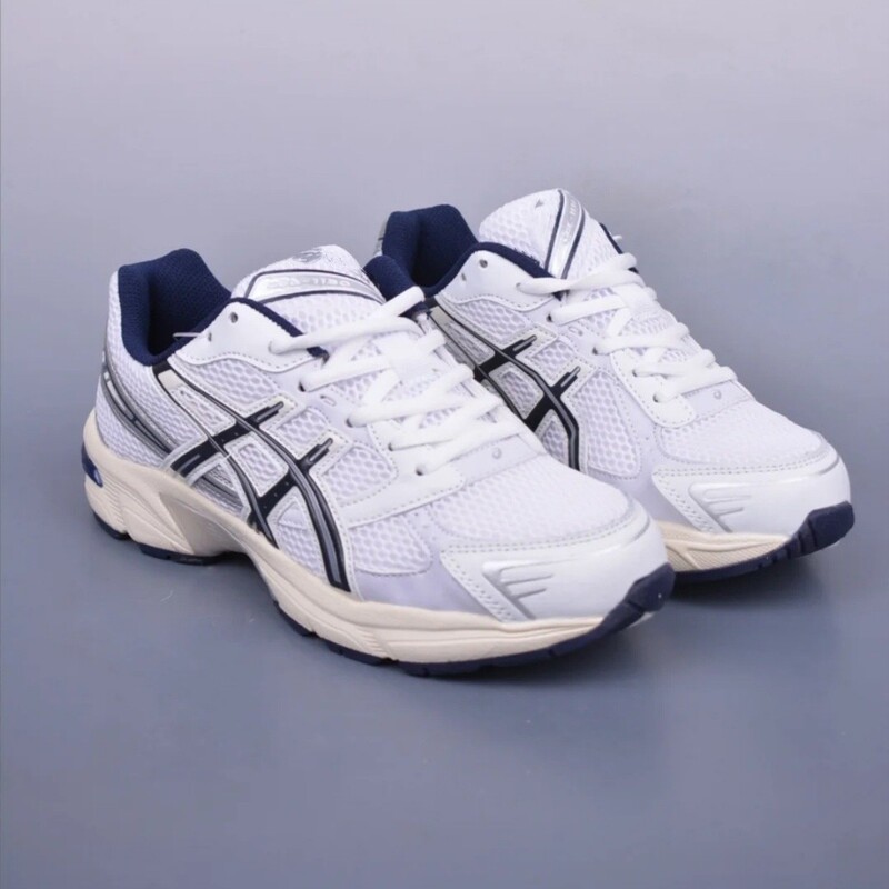 Gel-1130 Practical Retro Versatile Comfortable Everyday Low-Top Casual City Commuter Running Shoes for Men and Women in White and Brown Gel-1130 Practical Retro Versatile Comfortable Everyday Low-Top Casual City Commuter Running Shoes for Men and Women in White and Brown