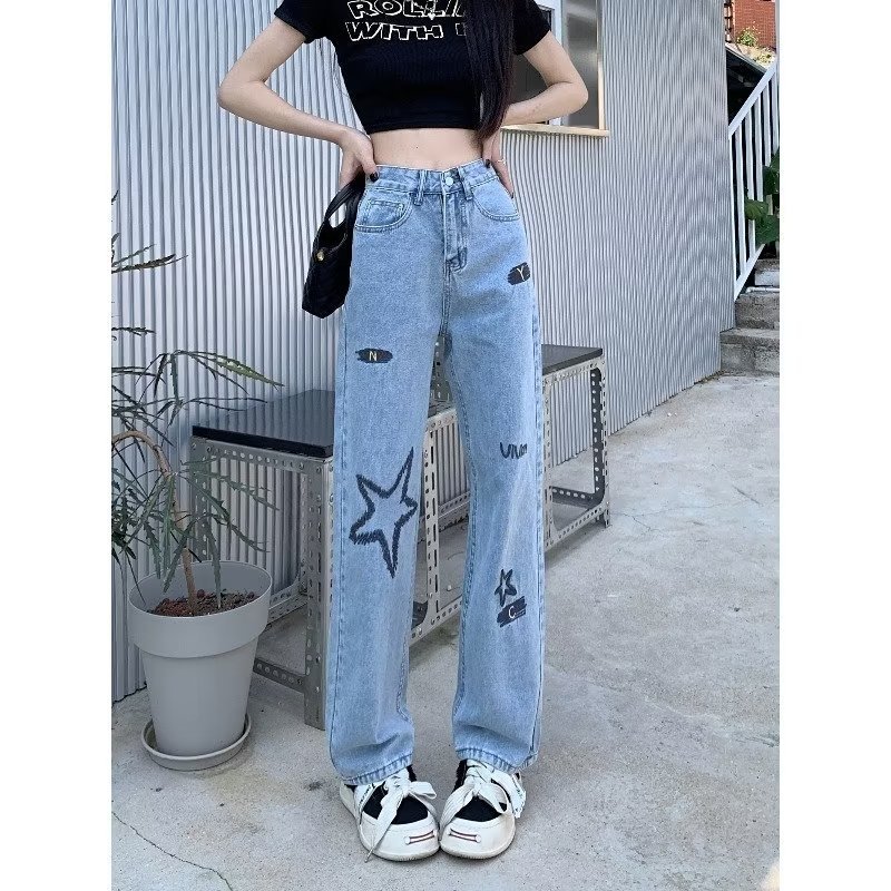 Light thin jeans