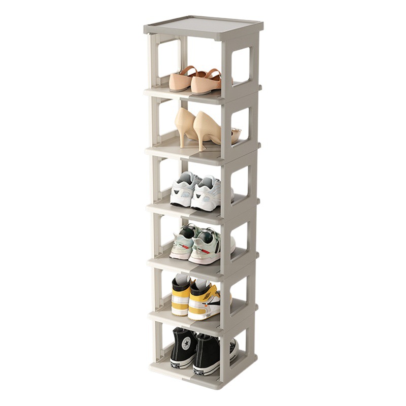 Creative Folding shoe rack multi-layer household space-saving shoes storage dormitory foldable shoe cabinet installation-free shoe box