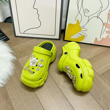 ɳ��ɽ�軨����ЬŮ�ļ���׷���Ůʽ�⴩ŮPVC����ЬŮ�������l