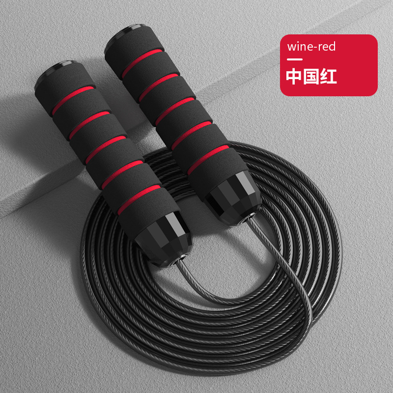 빨간색/전체 길이 3m ——강철 와이어 로프