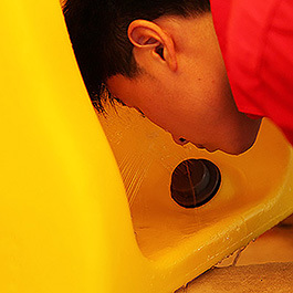 西斯贝尔总代 便携式洗眼器配推车（60升）WG6000AD 工厂实验室